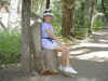 04 Mal on log.JPG (106965 bytes)