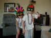 29 Jake & Mal in masks.jpg (59088 bytes)